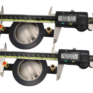 Bobina mobile 44,5 mm / 1,75" (2,5 mm / 0,1", 8&Omega;, strati, Cu), 8, Kapton, 2.5, Rame, 23, 45, ВЧ / драйвер / твитер